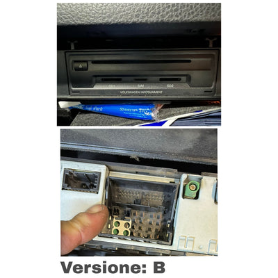 Kit Montaggio Autoradio 9"Pollici Volkswagen Touareg 7P (2010-2018) Mascherina, Cablaggio Autoradio Android