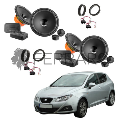 Hertz Kit 8 Casse | DSK 165.3 | Ant/Post | Seat Ibiza 6L (2002-2008)