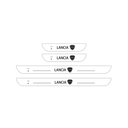 Kit Battitacco per Lancia, LED, Senza Filo con Adesivo