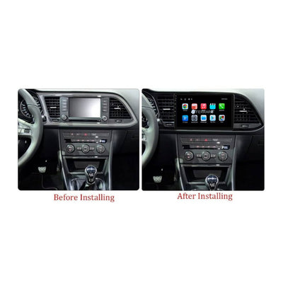 Autoradio per Seat Leon 3 5F 9" | 2013-2019 | Android | Bluetooth | CarPlay | Android Auto | 2GB/4GB/6GB/8GB Ram