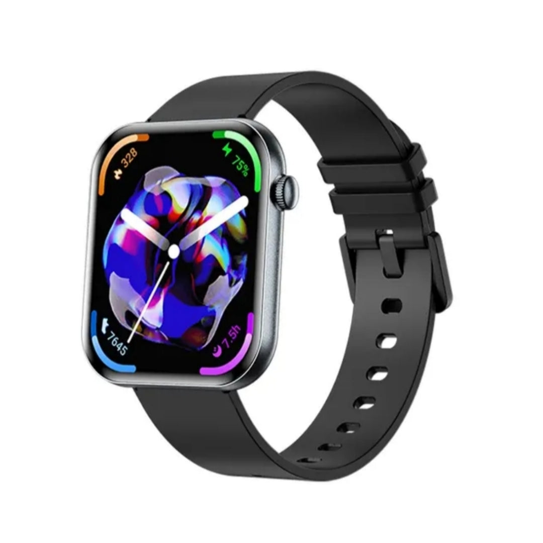 SmartWatch 44mm, Nero, BT, Messaggi, Chiamate, IP68