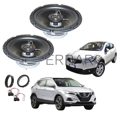FerraroStore Kit 2 Altoparlanti | ASC-652PC | Ant o Post | Nissan Qashqai