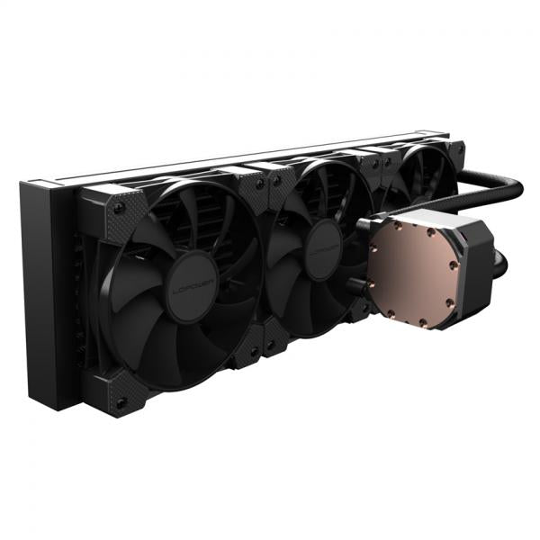 LC-Power | LC-CC-360-B, Processore Raffreddatore di liquidi tutto in uno 12 cm, Nero