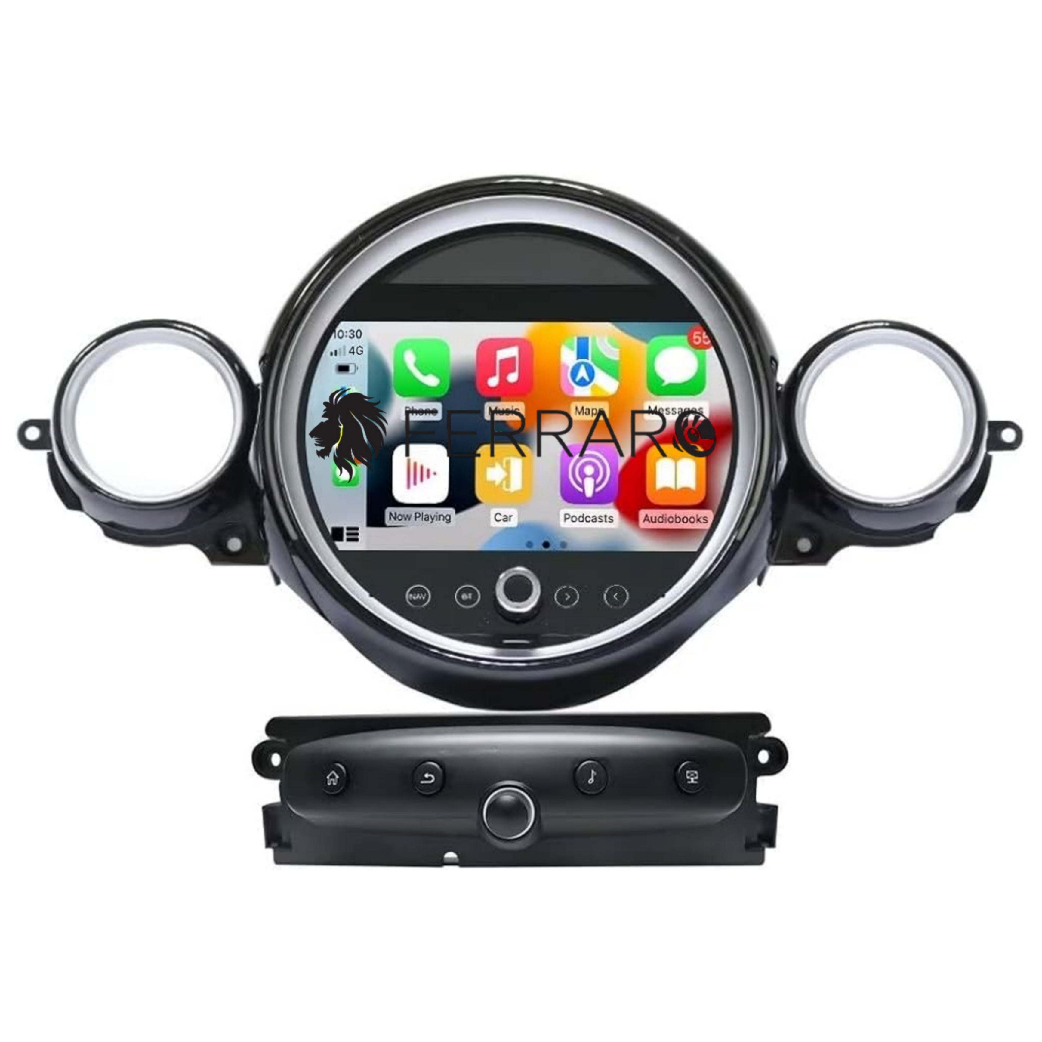 Autoradio per Mini Cooper R51, R56, R57, R58, R60, R61 9" | 2007-2014 | Android | Bluetooth | CarPlay | Android Auto | 8/128GB Ram