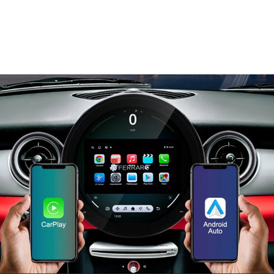Autoradio per Mini Cooper R51, R56, R57, R58, R60, R61 11.7" | 2007-2014 | Android | Bluetooth | CarPlay | Android Auto | 8/128GB Ram