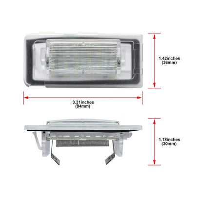 Set Luci Targa a Led per Audi TT MK1 8N, Coupé, Roadster (99-2006), Plug and Play