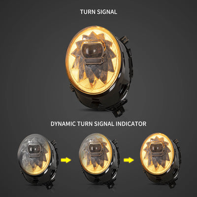 Fanali Anteriore Completo per BMW Mini Cooper F55, F56, F57 (2014-2022) a LED
