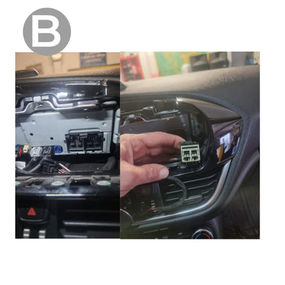 Autoradio per Ford Fiesta 9" 2K | 2017-2023 | Android | Bluetooth | CarPlay | Android Auto | 12/256GB Ram