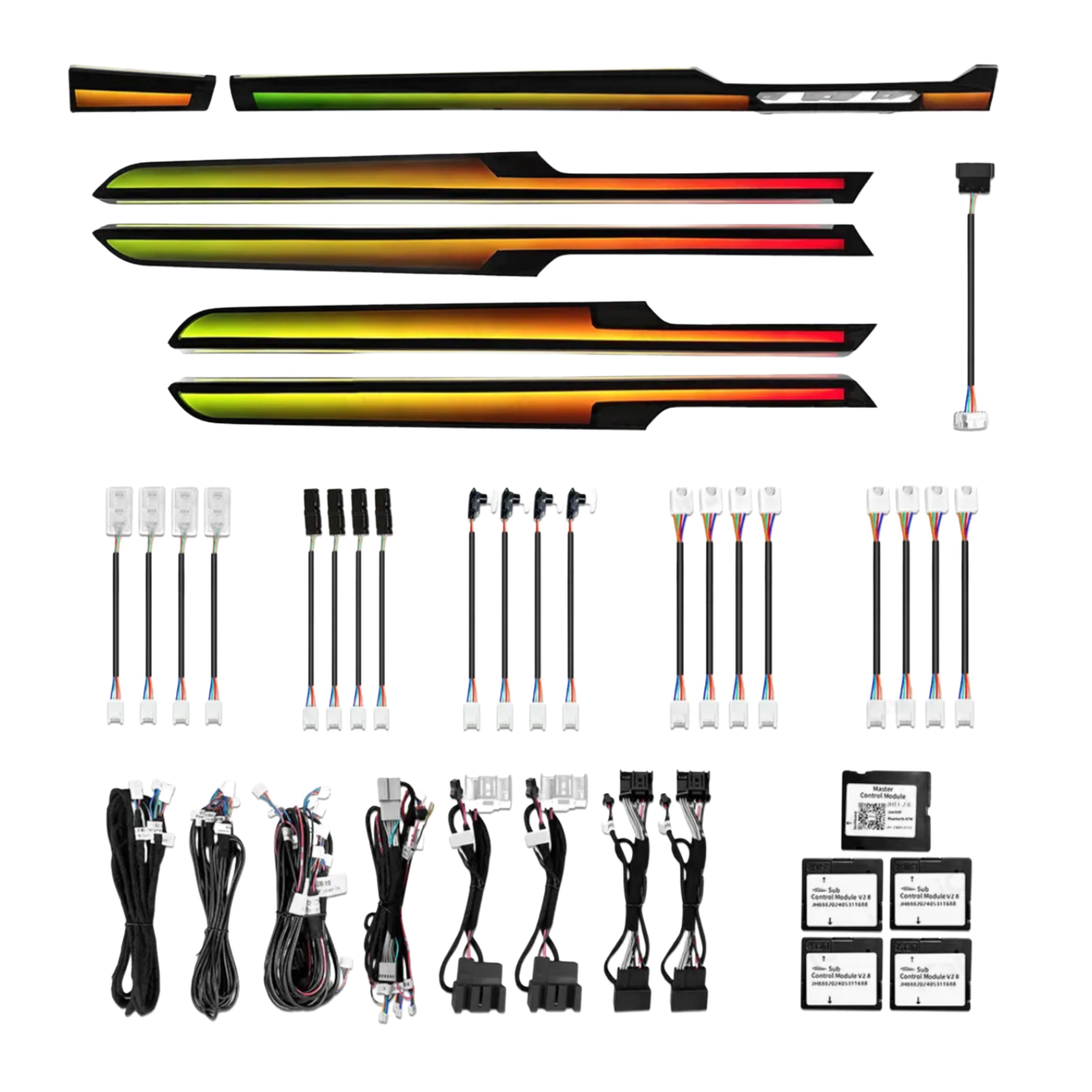 Ambient Light per Volkswagen Passat B8 (2014-2023), 64 Colori RGB