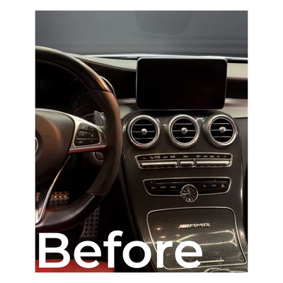 Autoradio per Mercedes Classe C W205, GLC X253, 12.1" | 2015-2022 | Android | Bluetooth | CarPlay | Android Auto | 8/128GB Ram