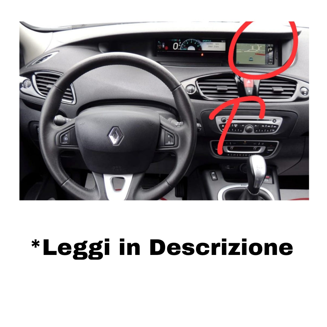 Autoradio per Renault Scenic III 1Din 7" | 2009-2016 | Android | Bluetooth | CarPlay | Android Auto | 2/4/8GB Ram