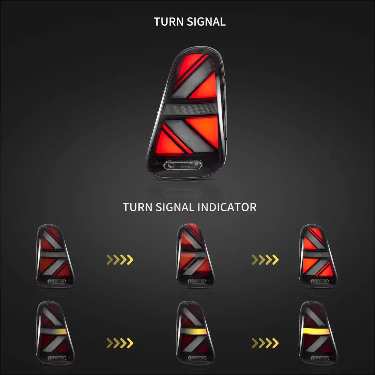 Fanali Posteriore Completo per BMW Mini Cooper R50, R52, R53 (2001-2006) a LED