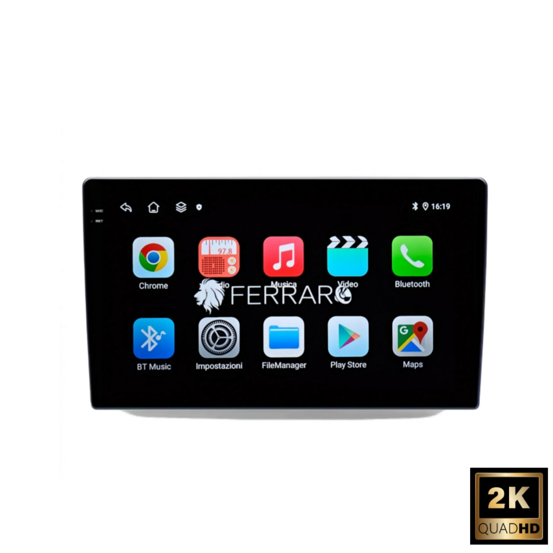 Autoradio per Skoda Fabia MK2 9" 2K | 2007-2014 | Android | Bluetooth | CarPlay | Android Auto | 12/256GB Ram