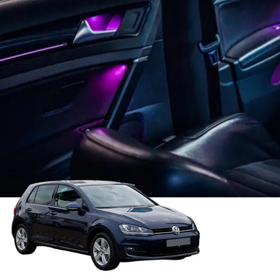 Ambient Light per Volkswagen Golf 7, VII (2014-2021), 256 Colori,  APP