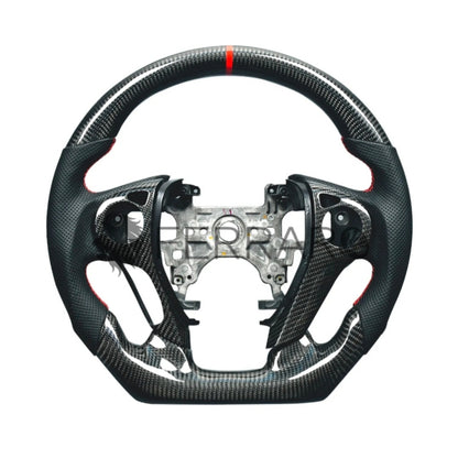 Volante Sportivo per Honda Accord (2012-2017), Carbonio, Customizzato in Pelle