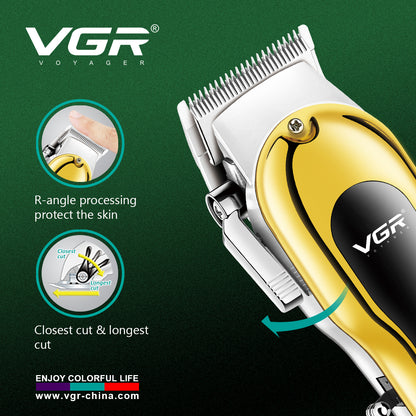 VGR, Tagliacapelli Professionale, Display LED, V-680