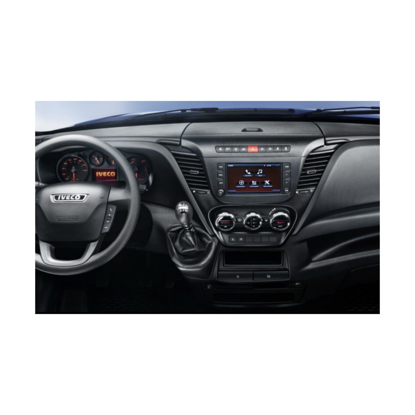 Mascherina 2DIN per Iveco Daily dal 2014>