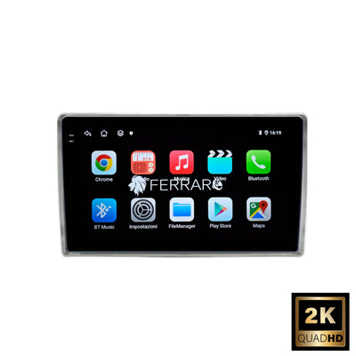 Autoradio per AlfaRomeo Mito 9" 2K | 2008-2018 | Android | Bluetooth | CarPlay | Android Auto | 12/256GB Ram