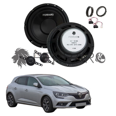 FerraroStore Kit 4 Altoparlanti | ASK-165.2 | Ant o Post | Renault Megane IV | 4ª Serie  (2017 in Poi)
