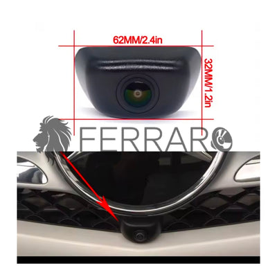 Telecamera Frontale per Mercedes Classe C, Classe E | AHD, 1920x1080 | 170° Gradi