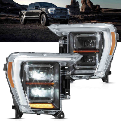 Fanali Anteriore Completo per Ford F150 14ª Serie (2021-2023) a LED