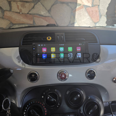 Autoradio per Fiat 500s 6.9" | 2007-2014 | Android | Bluetooth | CarPlay | Android Auto | 2/32GB Ram
