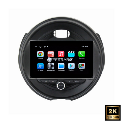 Autoradio per Mini F55/F56 9" 2K | 2014-2019 | Android | Bluetooth | CarPlay | Android Auto | 12/256GB Ram