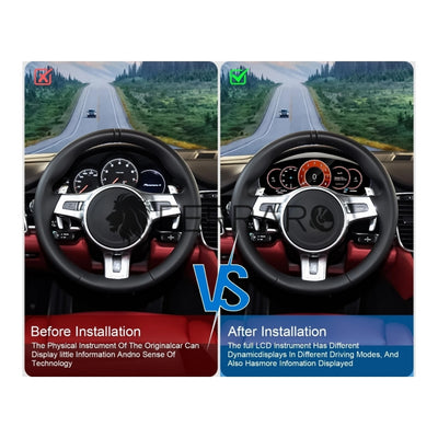 Virtual CockPit 12.3" | Porsche Panamera (2009-2016) | HD Ultra