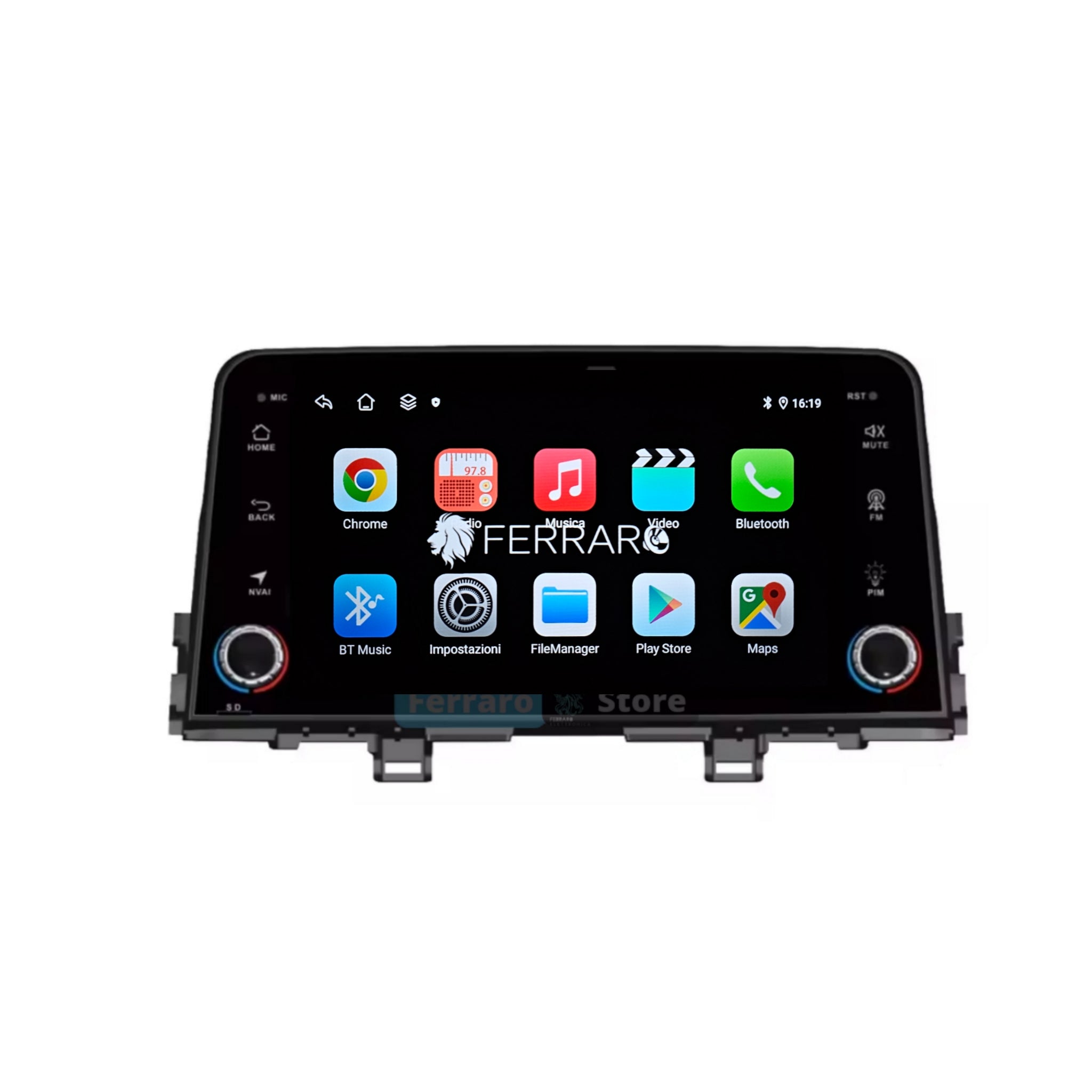 Autoradio per Kia Picanto 8" | 2017-2022 | Android | Bluetooth | CarPlay | Android Auto | 4GB/8GB Ram