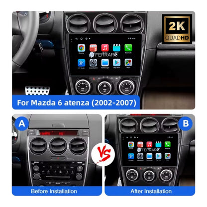 Autoradio per Mazda 6 9" | 2002-2008 | Android | Bluetooth | CarPlay | Android Auto | 12/256GB Ram