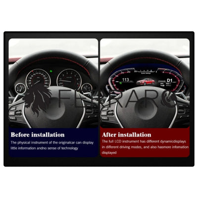 Virtual CockPit 12.3" | BMW Serie 3, F30, F31, F34, F35, F33, F36 (2013-2017) | HD Ultra