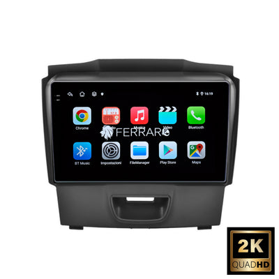 Autoradio per Isuzu D-Max 9" 2K | 2012-2019 | Android | Bluetooth | CarPlay | Android Auto | 12/256GB Ram