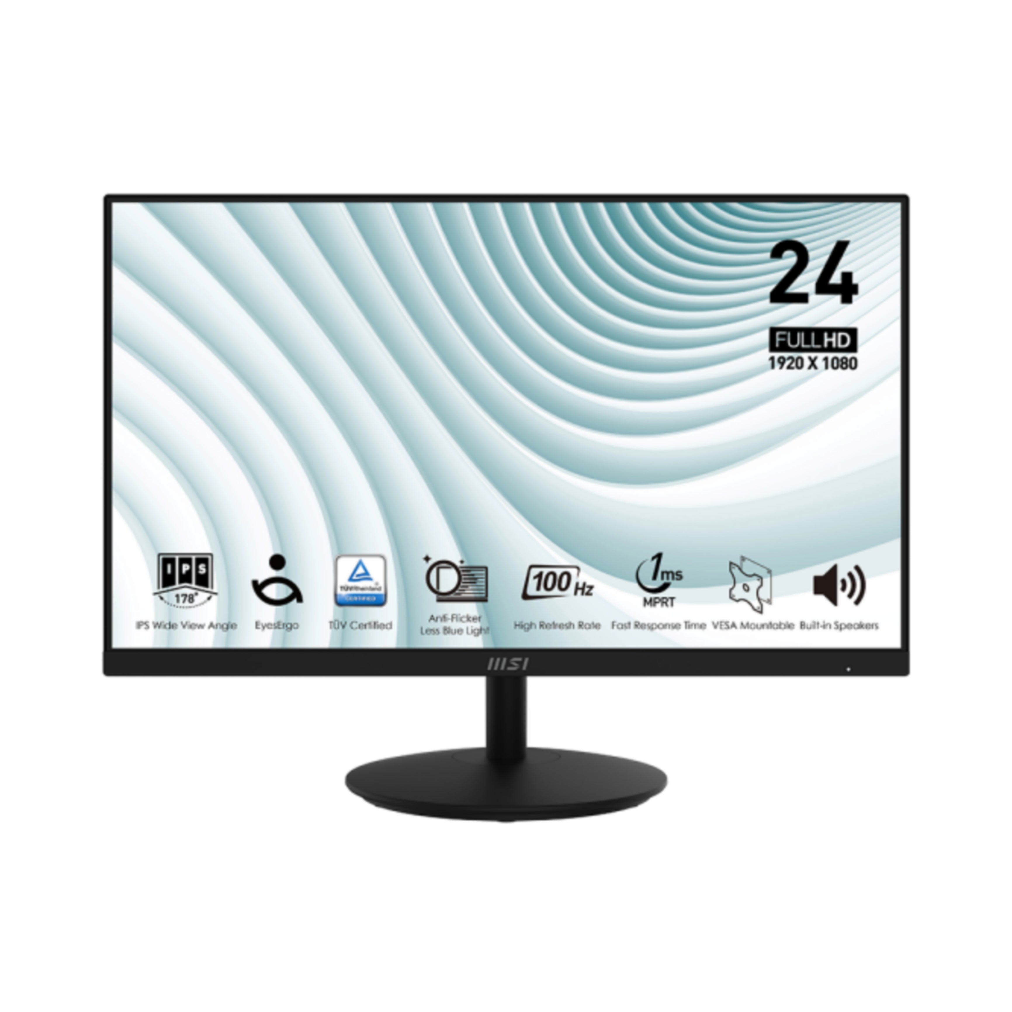 MSI Monitor Ufficio 23.8" FHD | PRO MP242A | 100Hz