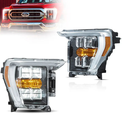 Fanali Anteriore Completo per Ford F150 14ª Serie (2021-2023) a LED
