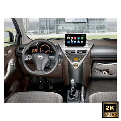Autoradio per Toyota IQ | Scion IQ 9" 2K | 2008-2016 | Android | Bluetooth | CarPlay | Android Auto | 12/256GB Ram