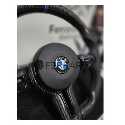 Volante Sportivo per BMW ZA E89 (2009-2016), Carbonio, Customizzato in Pelle