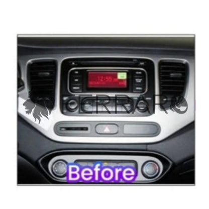 Kit Montaggio Autoradio 9"Pollici Kia Carens (2013-2018) Mascherina, Cablaggio, per Autoradio Android