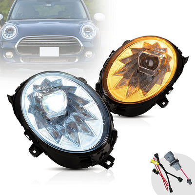 Fanali Anteriore Completo per BMW Mini Cooper F55, F56, F57 (2014-2022) a LED