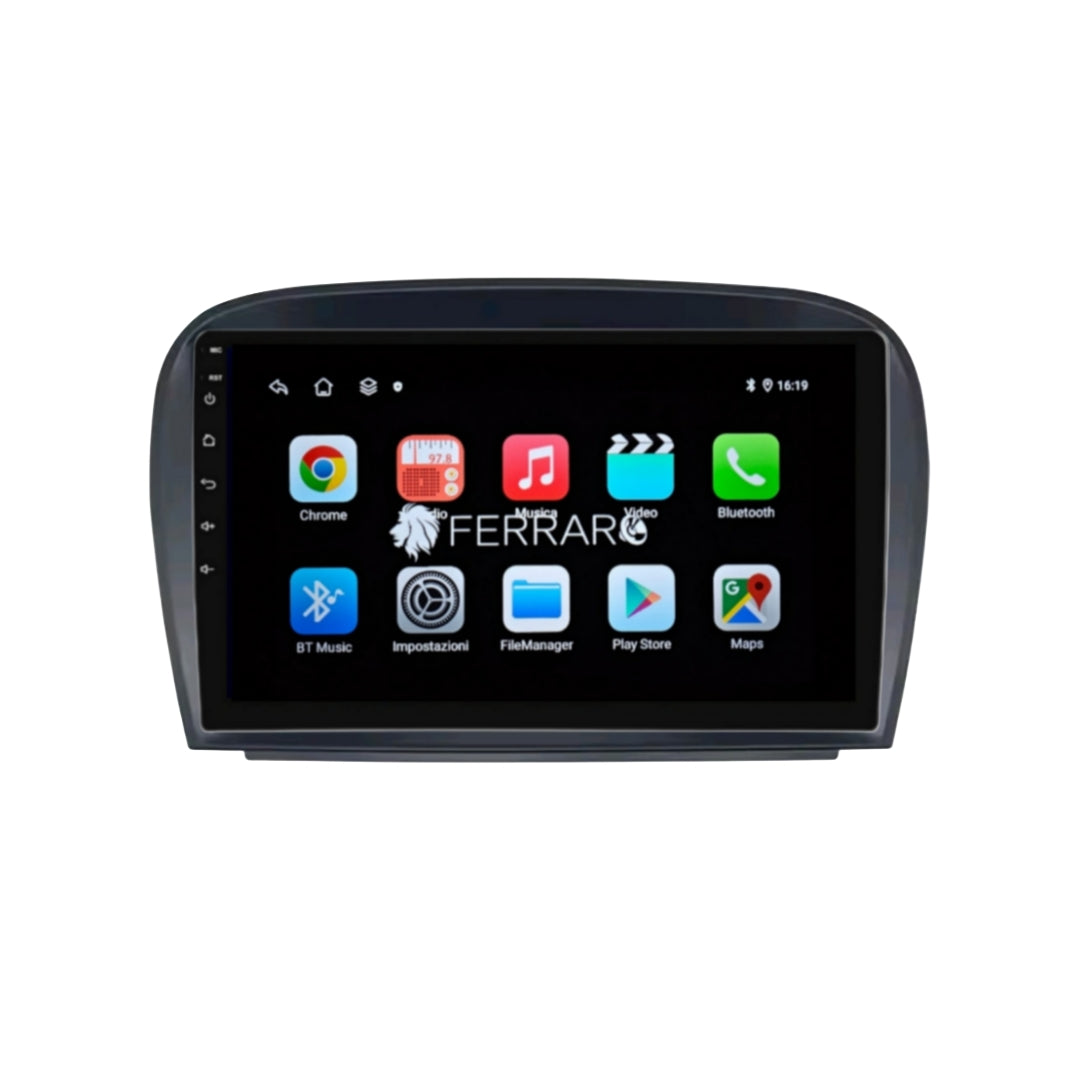 Autoradio per Mercedes Classe SL R230 9" | 2001-2011 | Android | Bluetooth | CarPlay | Android Auto | 2GB/4GB/6GB/8GB Ram