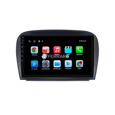 Autoradio per Mercedes Classe SL R230 9" | 2001-2011 | Android | Bluetooth | CarPlay | Android Auto | 2GB/4GB/6GB/8GB Ram
