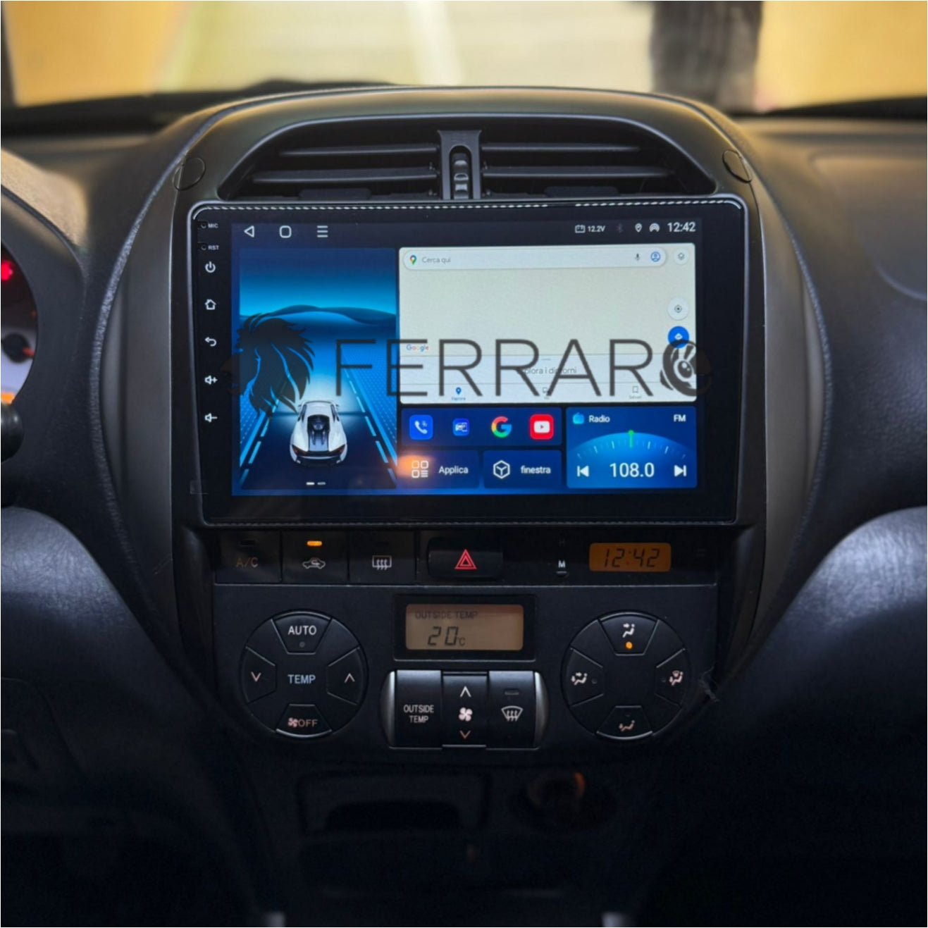 Autoradio per Toyota RAV4 9" | 2003-2005 | Android | Bluetooth | CarPlay | Android Auto | 2GB/4GB/6GB/8GB Ram