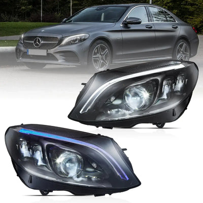 Fanali Anteriore Completo per Mercedes Classe C W205 (2015-2021) a LED