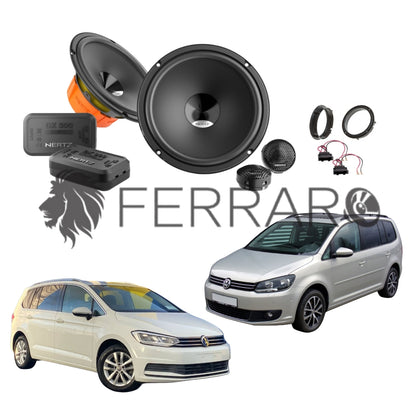 Hertz Kit 4 Casse | DSK 165.3 | Anteriori | VW Touran 1ª e 2ª Serie (2003-2024)