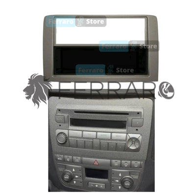 Mascherina 1DIN con Cassetto, per Lancia Musa e Fiat Idea