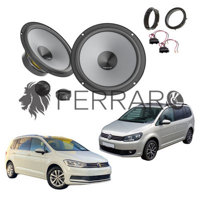 Hertz Kit 4 Casse | K 165 | Anteriori | VW Touran 1ª e 2ª Serie (2003-2024)