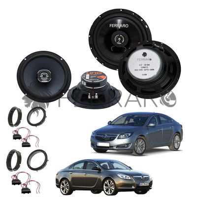 FerraroStore Kit 4 Casse | X 165 | ASC-652PC | Ant/Post | Opel Insignia (2008-2017)