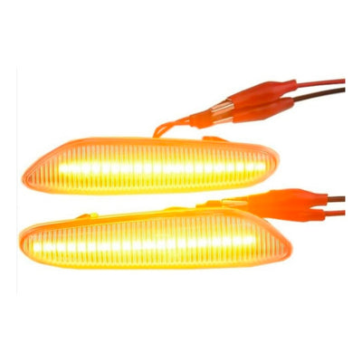 Indicatore Direzione Led per BMW Serie 1, 3, 5, X3, X1 (Compatibilità in Descrizione), Plug and Play