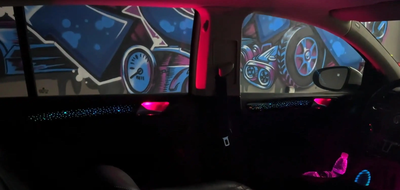 Ambient Light per Volkswagen Golf 6, VI (2008-2012), 256 Colori, APP