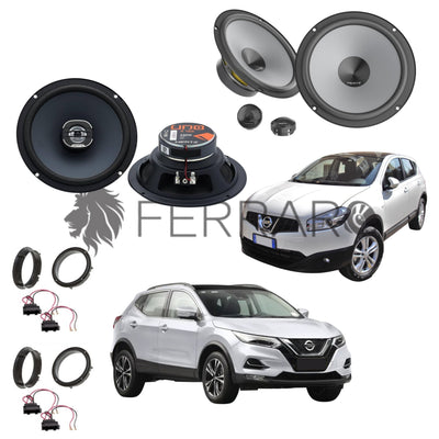 Hertz Kit 6 Casse | X 165 | K 165 | Ant/Post | Nissan Qashqai