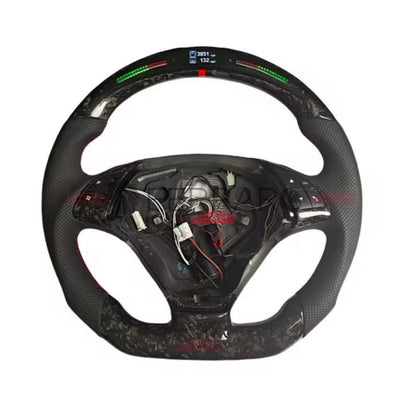 Volante Sportivo per Fiat Grande Punto,  Carbonio, Customizzato in Pelle (su Realizzazione)